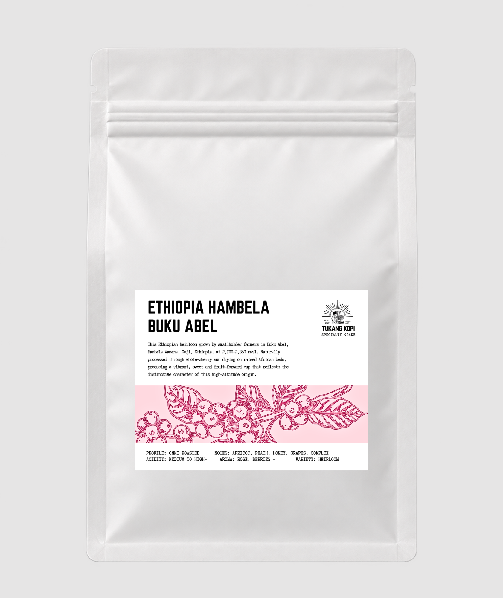 Arabica Ethiopia Buku Abel (Specialty Grade)